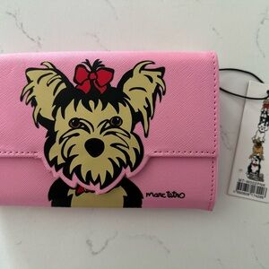 NWT Marc Tetro Yorkie Wallet 🐾💖 - Don’t let this pass -perfect for Yorkie mom!